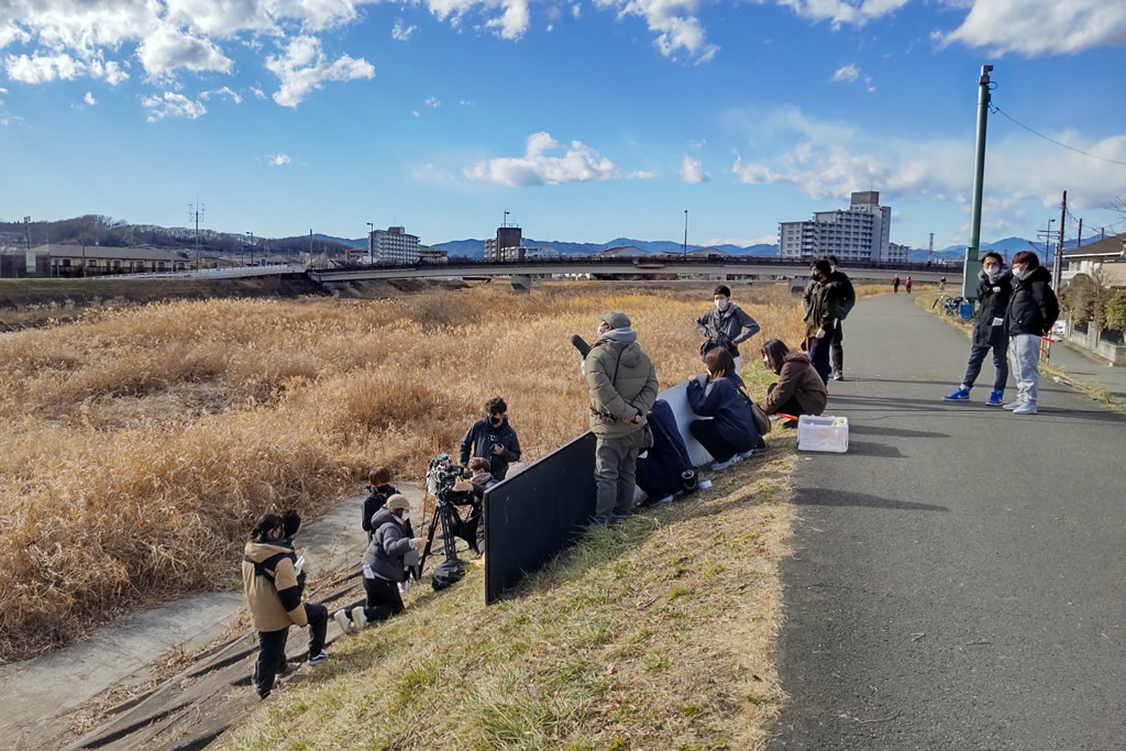 「妻、小学生になる。」撮影風景