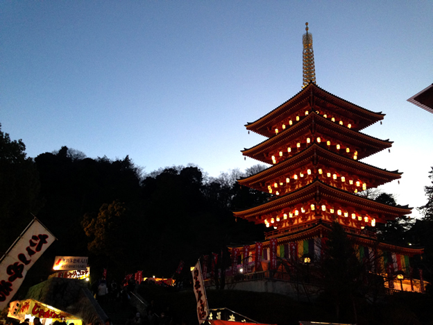 日野市の風景 高幡不動尊